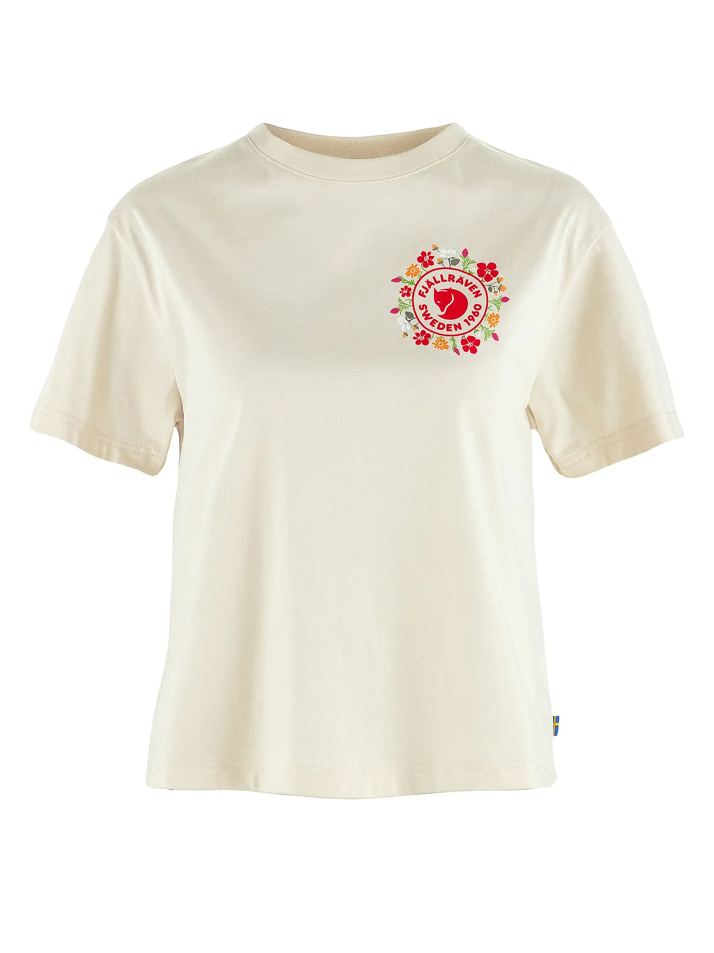 FJÄLLRÄVEN | Damen Funktionsshirt Fjällblomster Logo | 